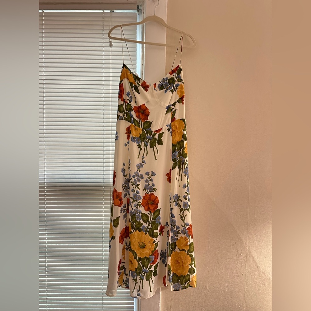 Reformation Juliet Floral Midi Dress